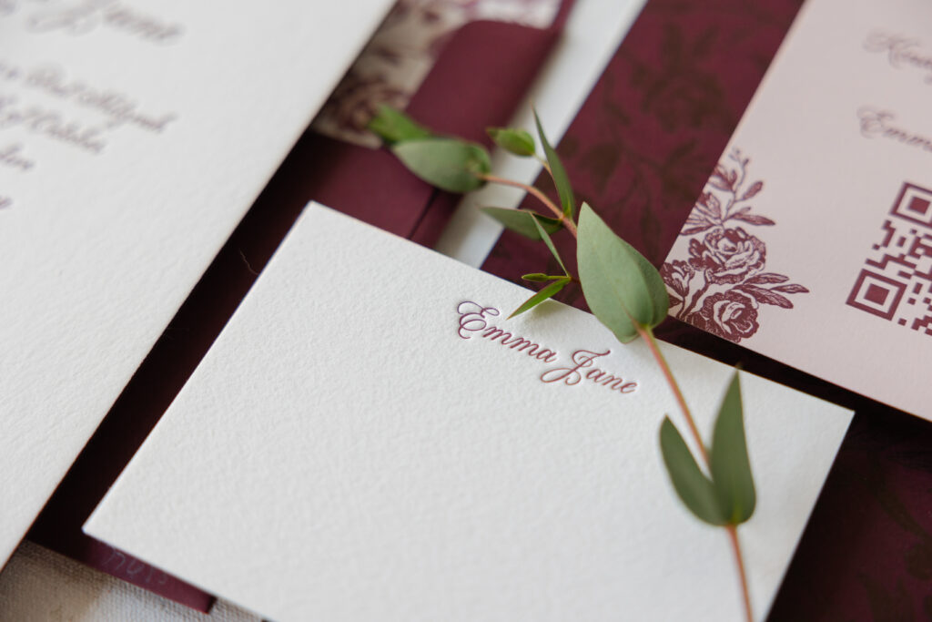 Flat Thank You Card