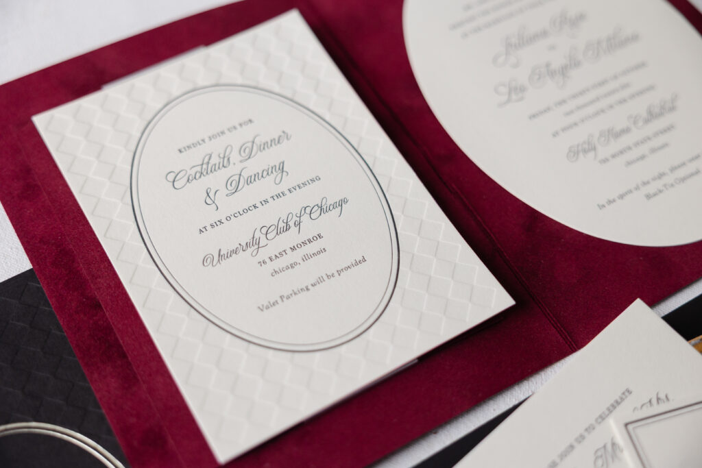 Moody Modern Black-Tie Wedding Suite