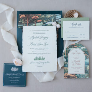 Romantic Woodland Wedding Stationery