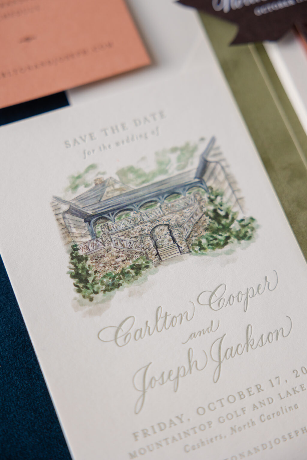 Watercolor Venue Illustration