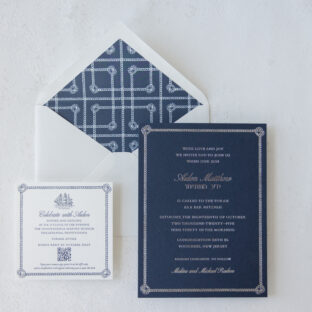 Maritime Theme Invitation Suite