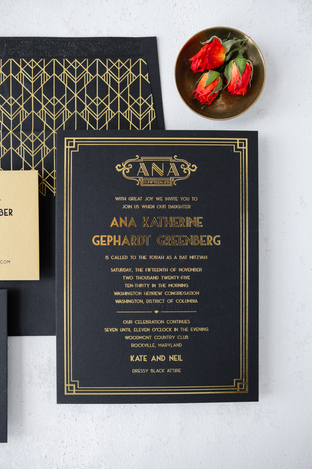 Glamorous Stationery Suite
