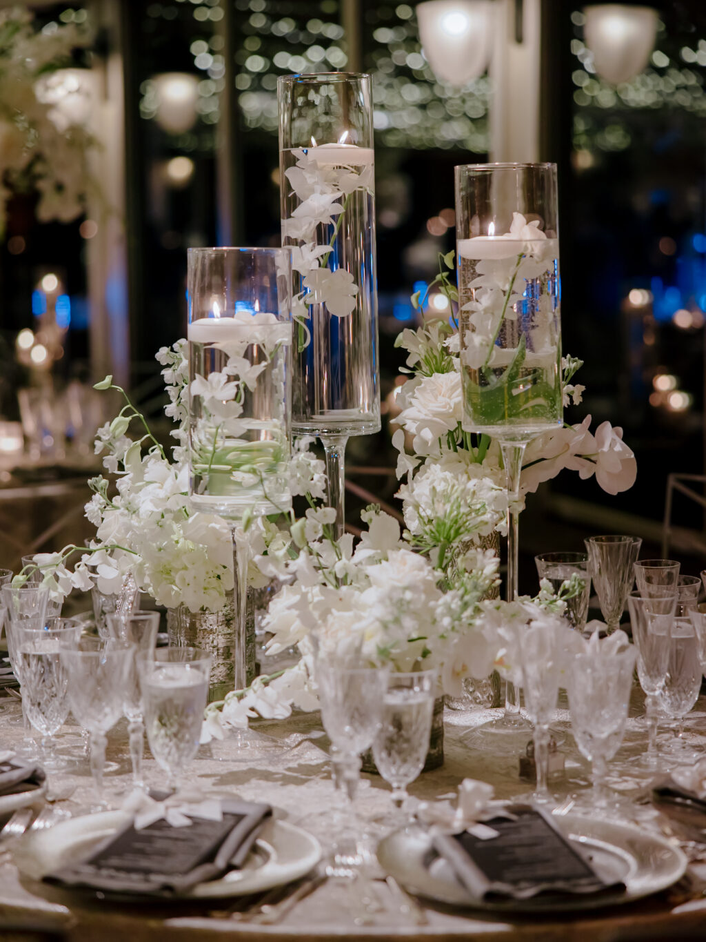 Wedding Table with Custom Menus