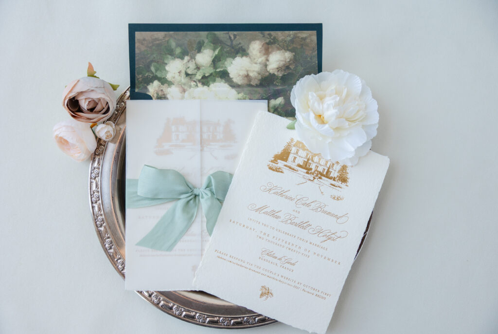 Old World Wedding Invitation