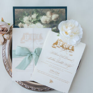 Old World Wedding Invitation