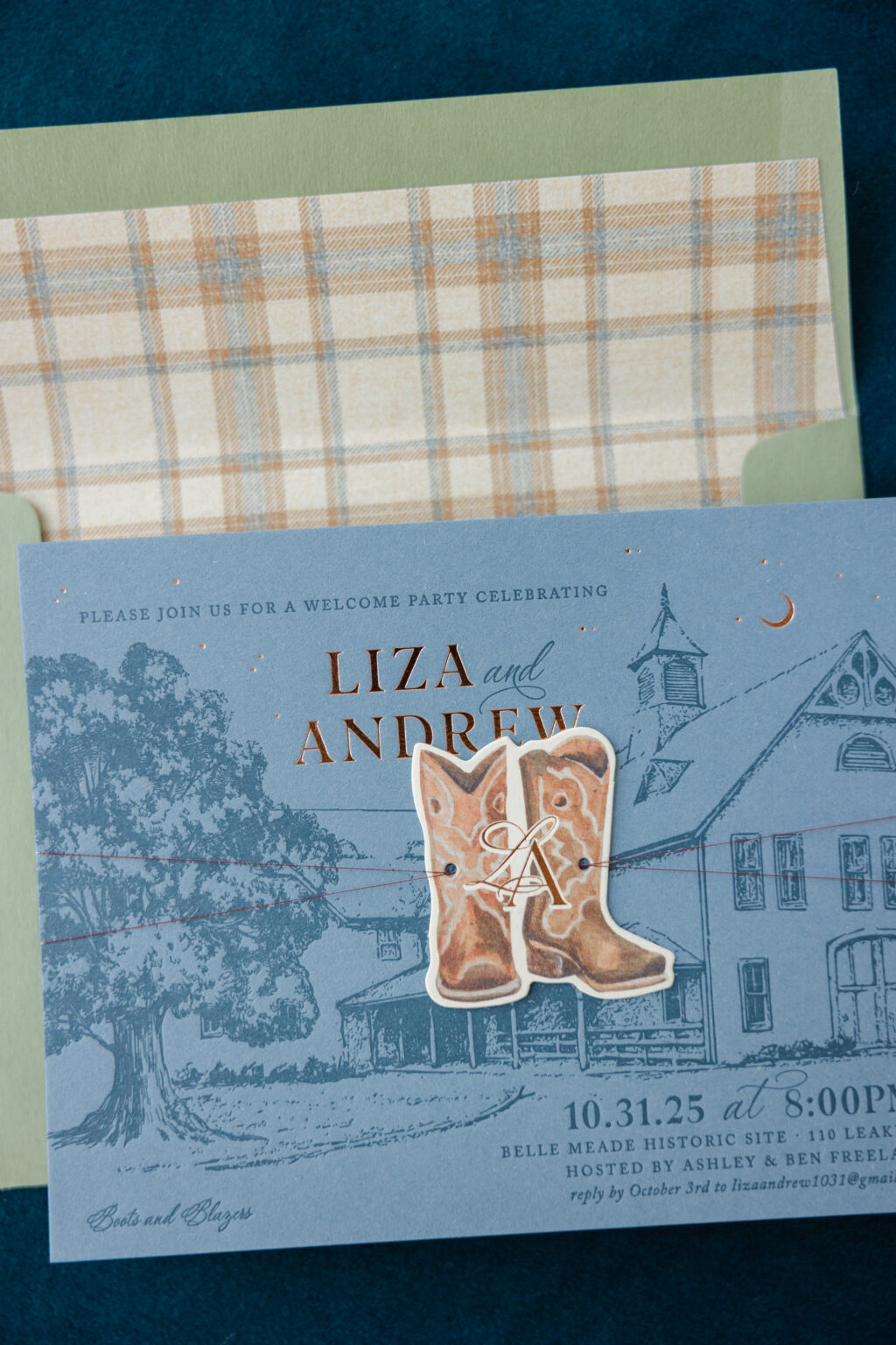 Cozy Welcome Party Invitations