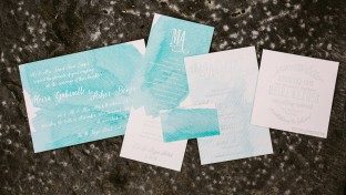 Vista wedding invitation suite