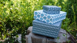 Eco-friendly keepsake boxes from Smock