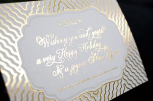 smock foil holiday