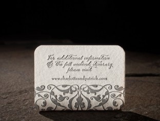 Altar letterpress sample 05