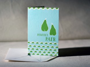 Perfect Pair greeting card (offset)