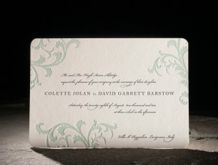 Vettore letterpress sample 01