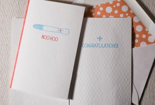 Woo Hoo! letterpress card 2