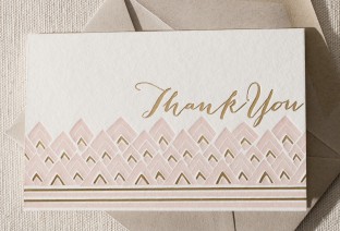 Aztec letterpress and foil cards 2