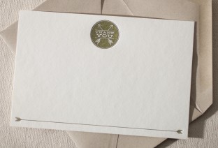Arrows letterpress cards 2