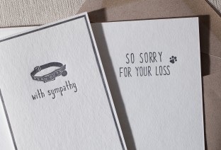 Pet letterpress card 2