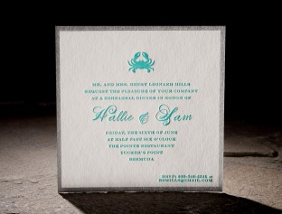 Walsh letterpress sample