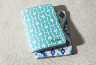 Indigo jotter notepad