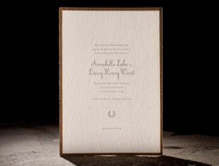 photo of Evans custom letterpress sample 01