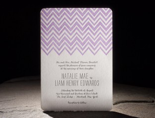 Hekla custom letterpress sample