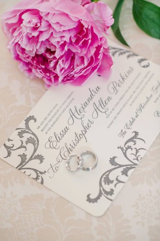 Letterpress wedding invitations by Smock