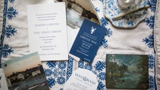 Choose from a variety of sizes and shapes for your custom Smock stationery