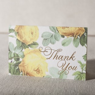 yellow rose thanks