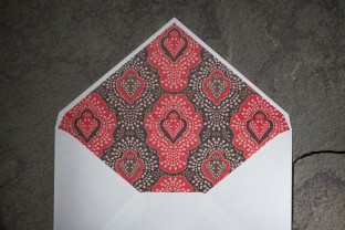 Holiday Envelope Liner 2
