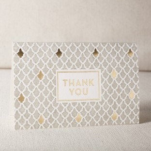 Marav letterpress and foil cards