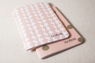 Shimmer jotter notepad