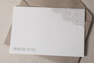 Thinking of you with envelope