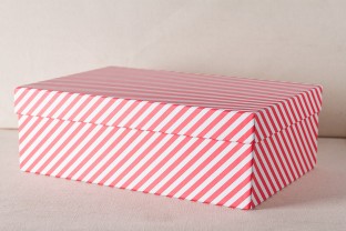 Candy Stripe boxes Large