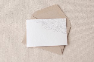 Rainier foil stamped gift tags