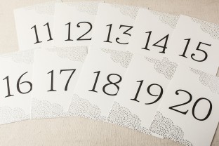 Rainier table top card B2
