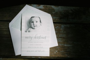 Peyton custom holiday photo cards from Smock