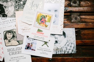 Custom holiday cards from Smock