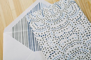 Brynn Bar Mitzvah letterpress invitations from Smock