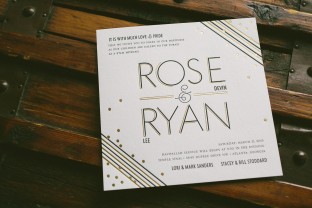 Custom B'nai Mitzvah invitations from Smock