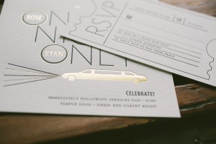 Custom B'nai Mitzvah invitations from Smock
