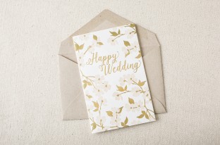 Happy Wedding card from Smock