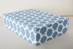 Medium Denim boxes from Smock