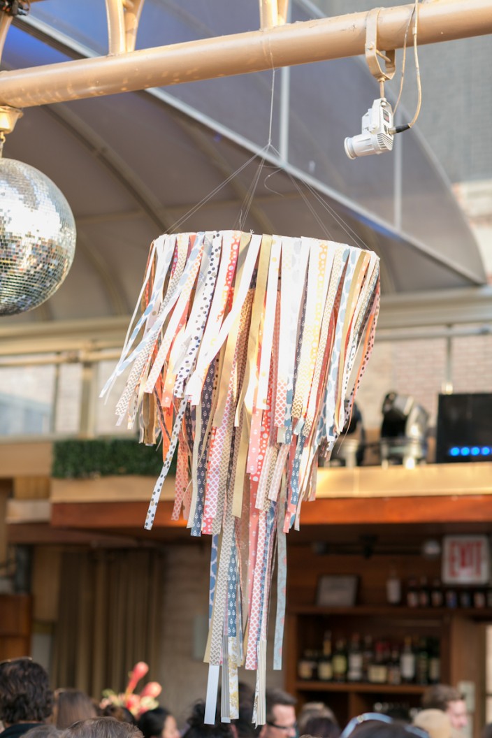 Paper Chandeliers by Smock 