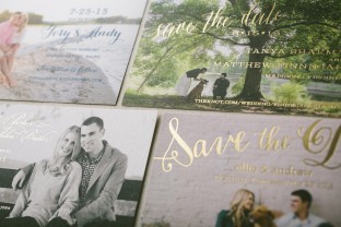 Photo save the dates from Smock
