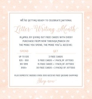 Get a free gift with any purchase online at smockpaper.mom!
