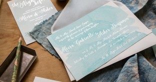 Custom wedding invitations from Smock