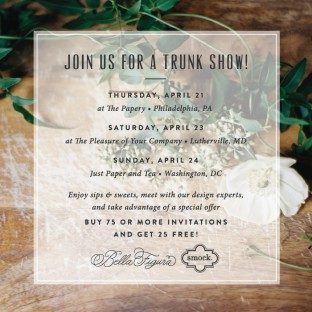 Smock + Bella Figura will be offering several trunk show events in April