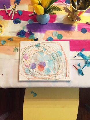 Paint party birthday