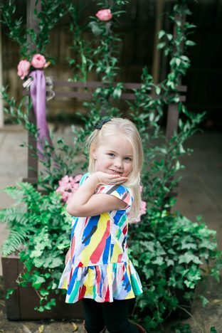 Birthday girl in Kate Spade