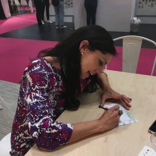 Sarah Hanna in the Smock booth at the 2016 National Stationery Show