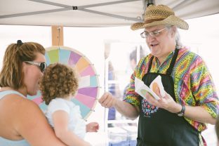 A fundraiser for Onondaga Earth Corps at the 2016 Smock Sidewalk Sale
